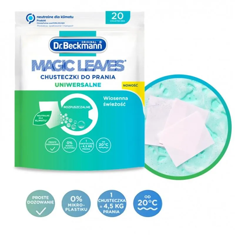 Chusteczki Dr Beckmann: Odkrywamy sekret perfekcyjnego prania!