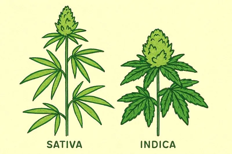 Indica czy Sativa: Odkryj, która odmiana spełni Twoje oczekiwania