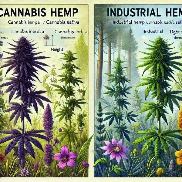 Konopia siewna i indyjska: Kluczowe różnice i jak je rozpoznać w praktyce