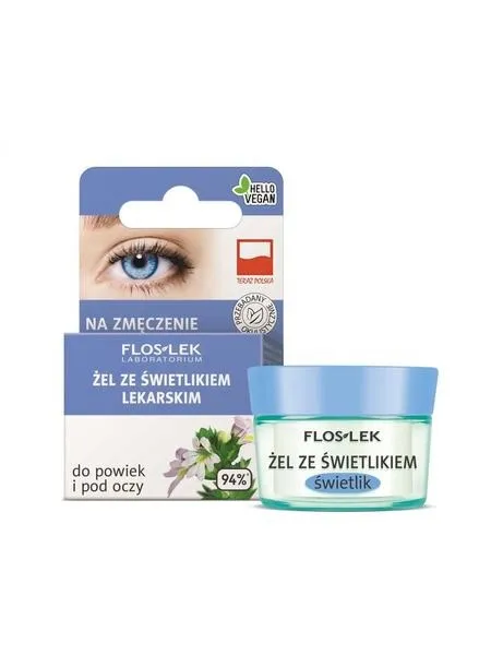 Krem ze świetlikiem i konopiami pod oczy – jak efektywnie zredukować cienie?