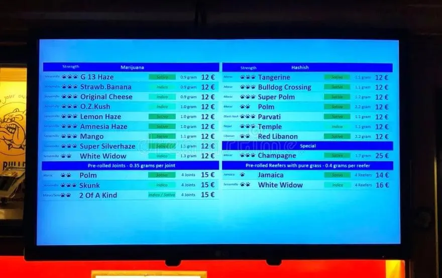 Odkryj niezwykłe menu coffee shopów w Amsterdamie: różnorodność dostępnych produktów