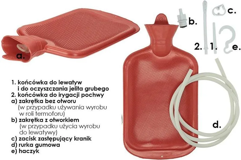 Bezpieczne przygotowanie do lewatywy