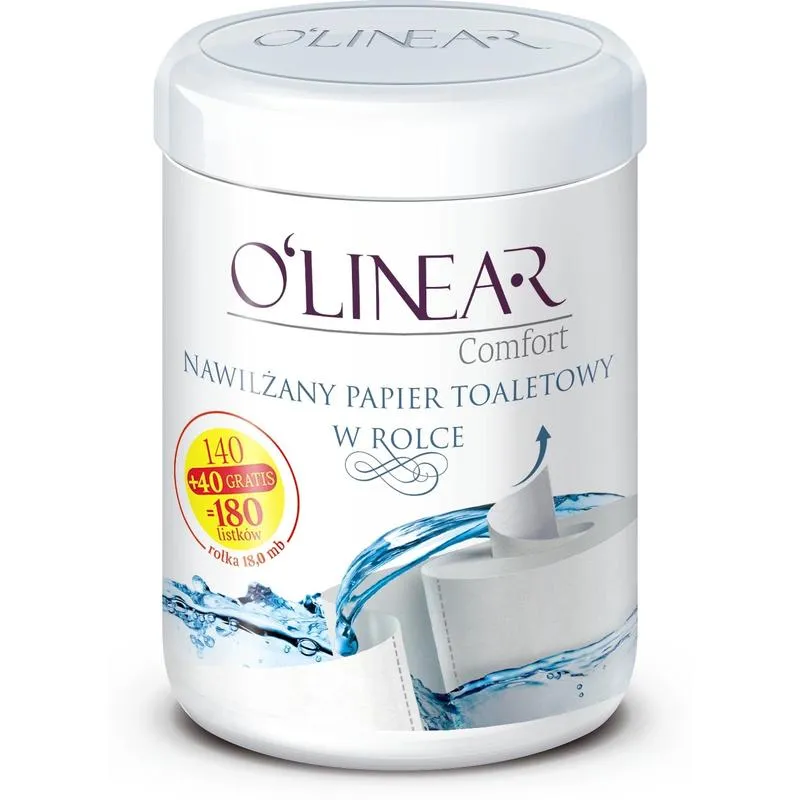 Nawilżany papier toaletowy