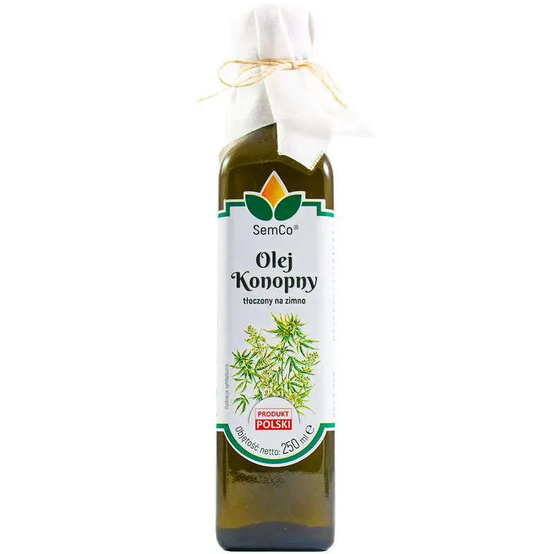 Olej konopny w diecie superfood