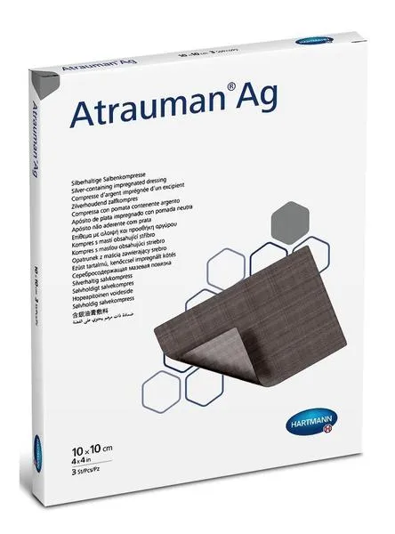 Opatrunki ze srebrem
