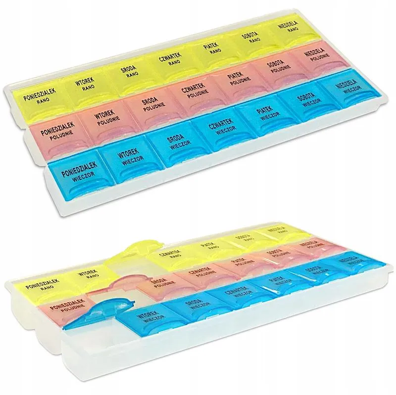 Porównanie organizerów na leki