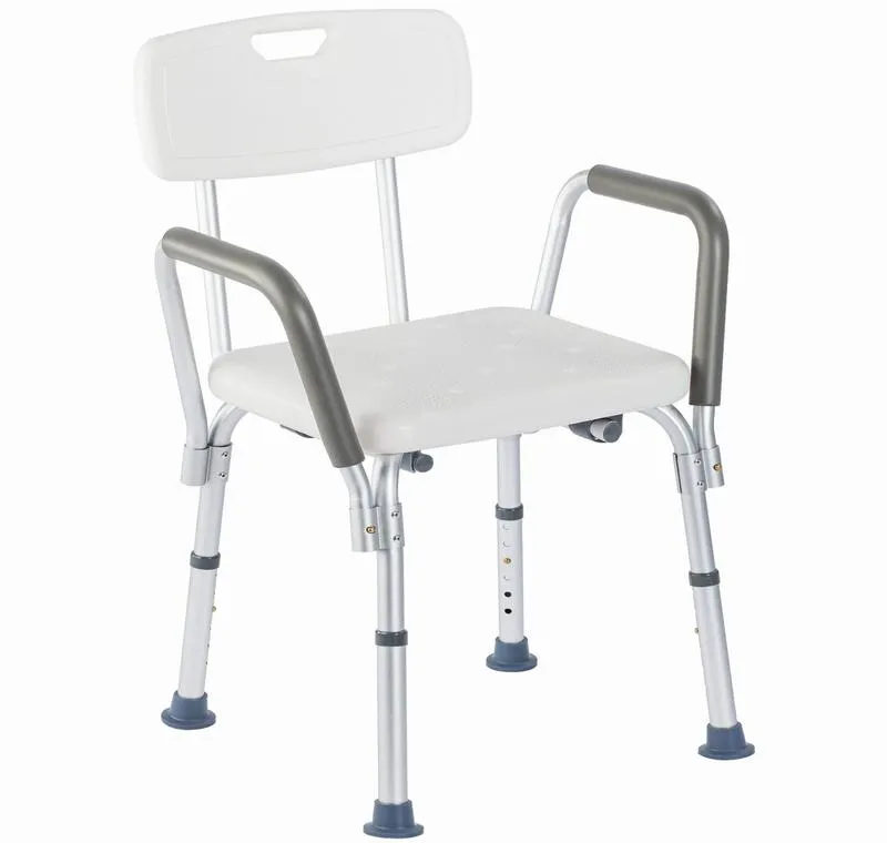 Rodzaje krzeseł prysznicowych