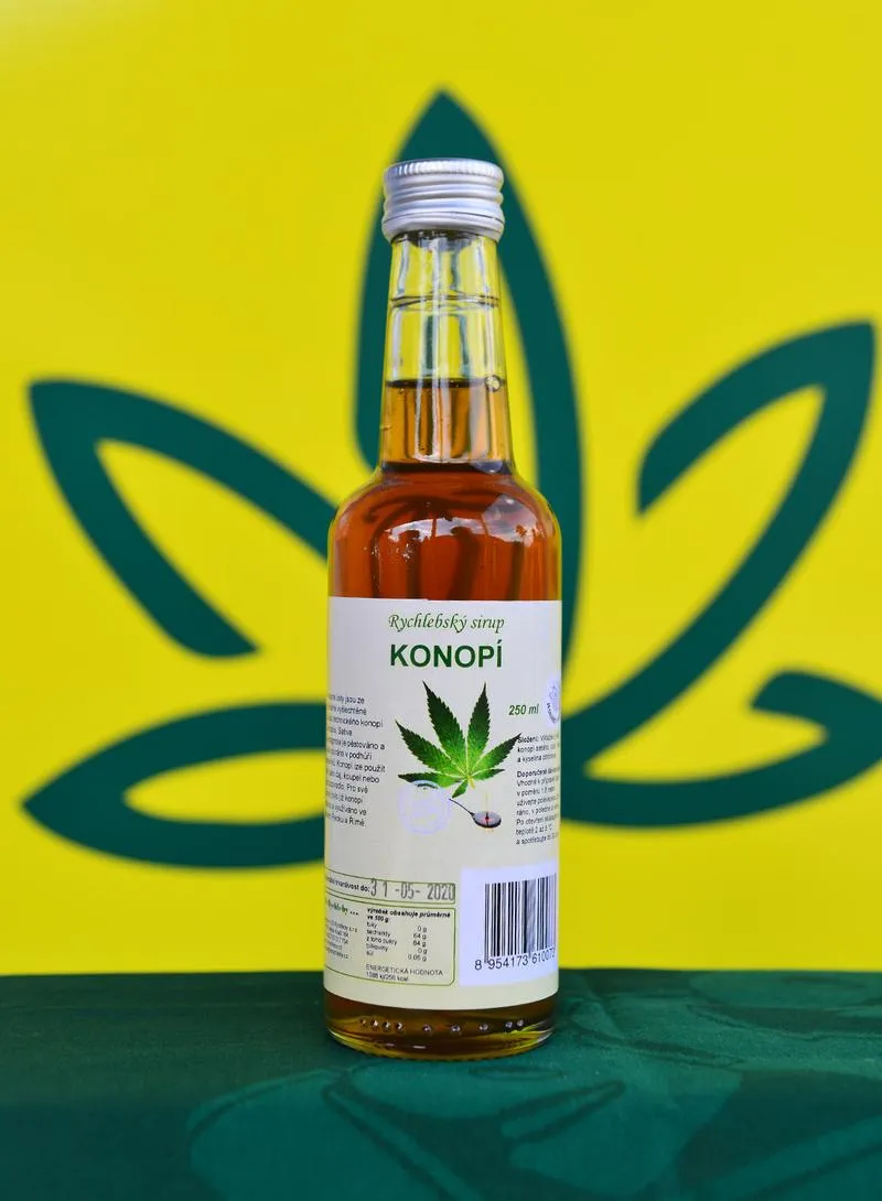 Syrop konopny z rokitnikiem