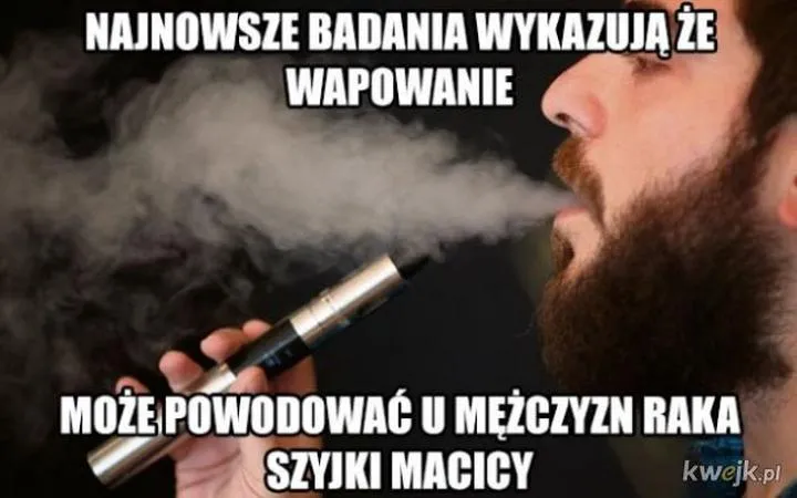 Wapowanie a zdrowie