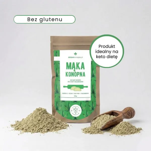 Zastosowanie mąki konopnej